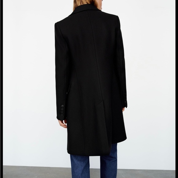 Zara black coat - Picture 4 of 5